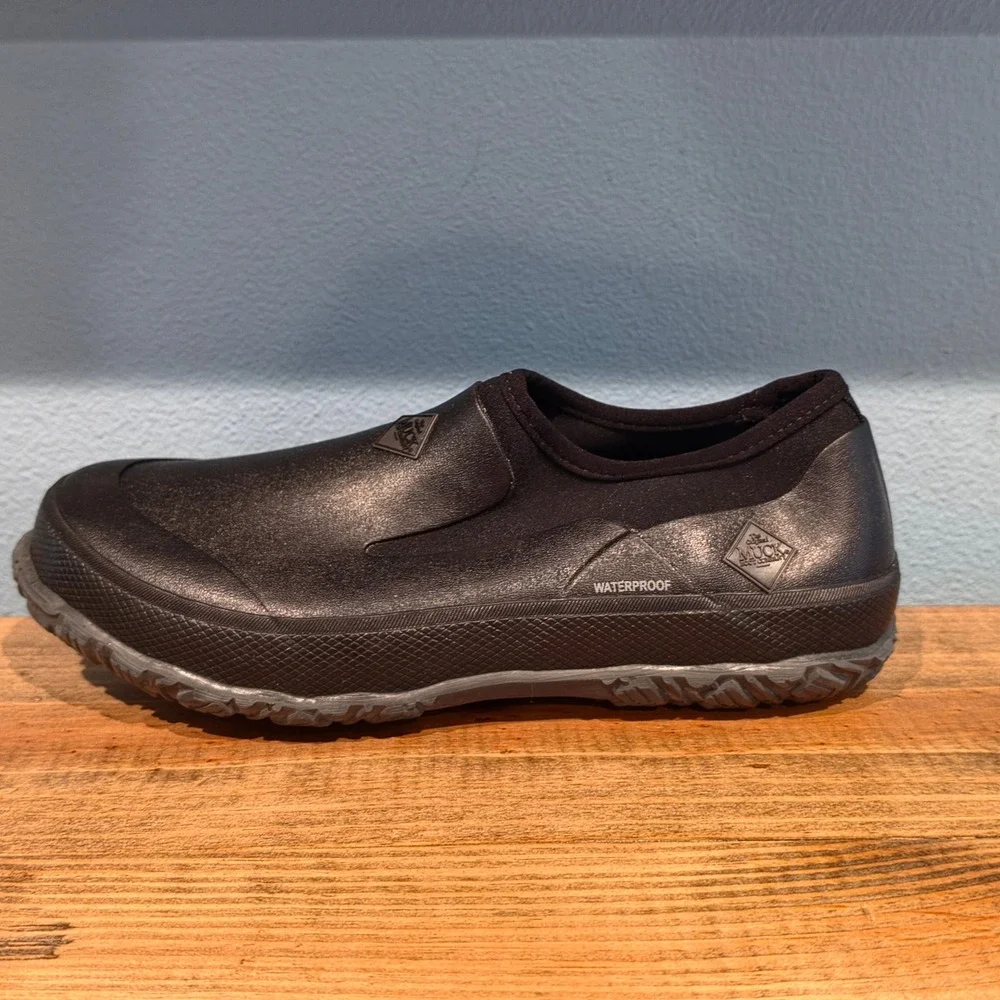 Muck Boot Company Mens Forager Slip On Shoe Black Waterproof FLR-000 Size 11
